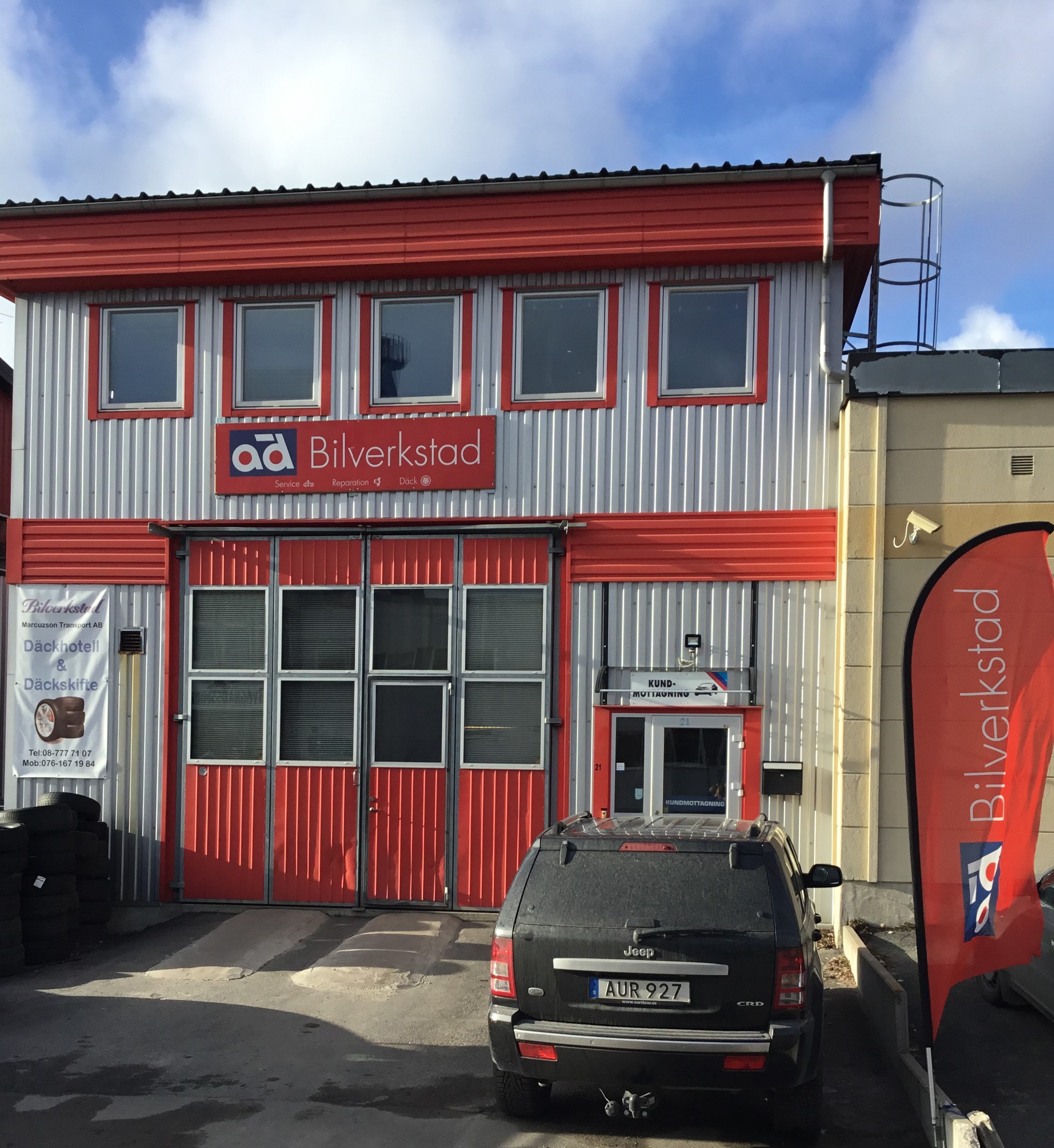 AD Bilverkstad i Huddinge logo