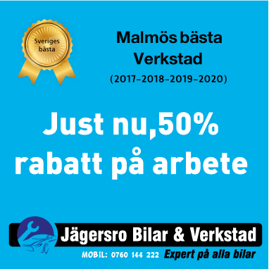 Jägersro Bilar & Verkstad - Lördagsöppet! logo