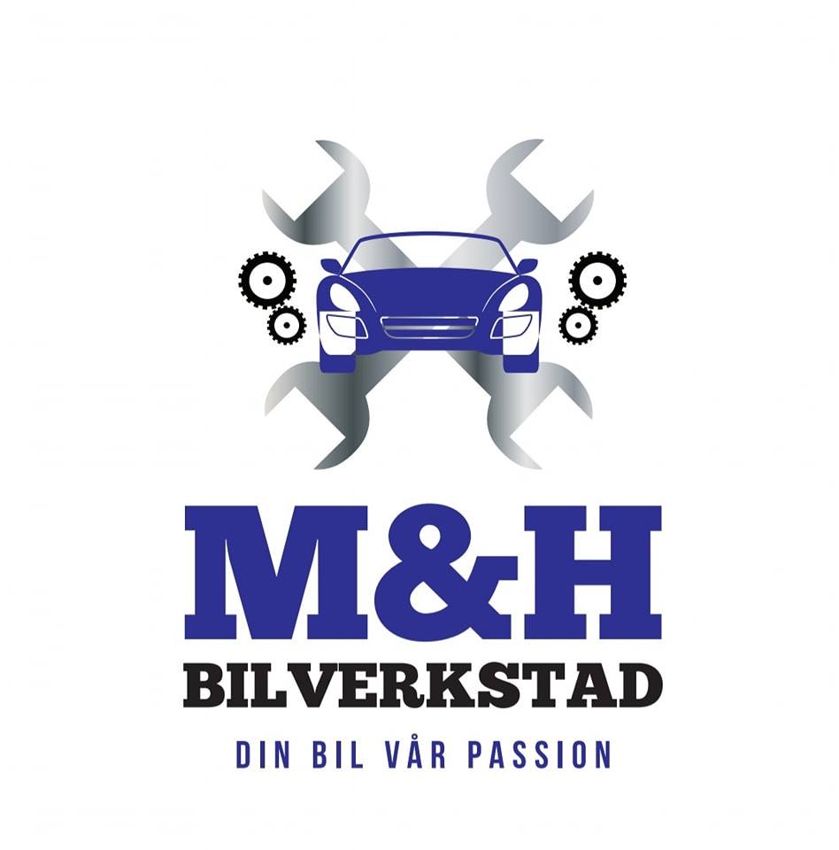 M&H bilverkstad Umeå logo