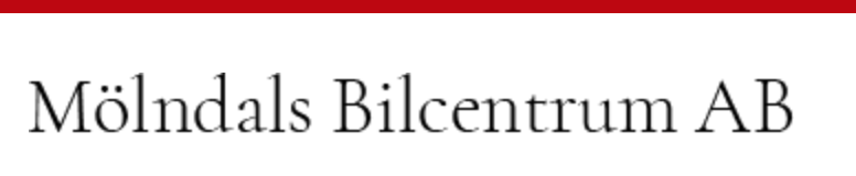 Mölndals Bilcentrum  logo